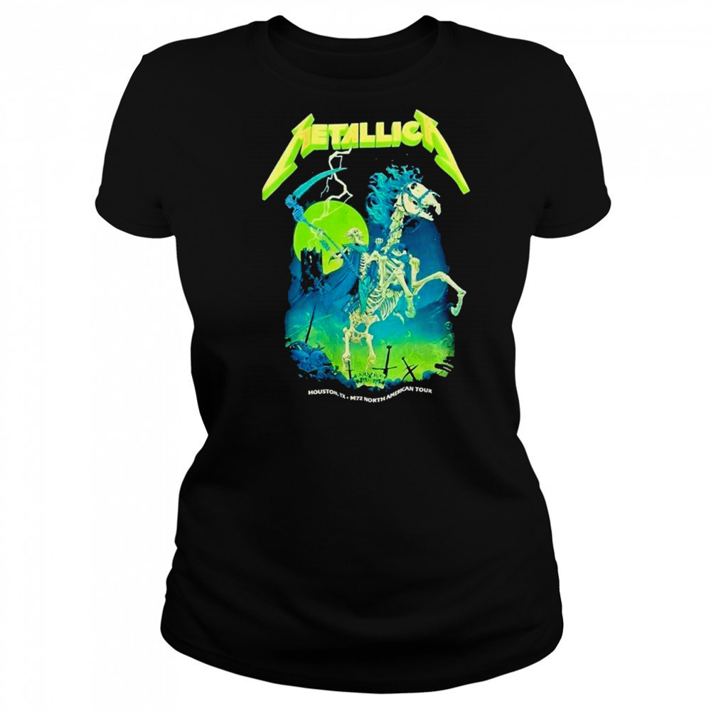 Metallica M72 Houston Exclusive Tee In Houston Texas At NRG Stadium On June 14 2025 shirt Women's T-shirt