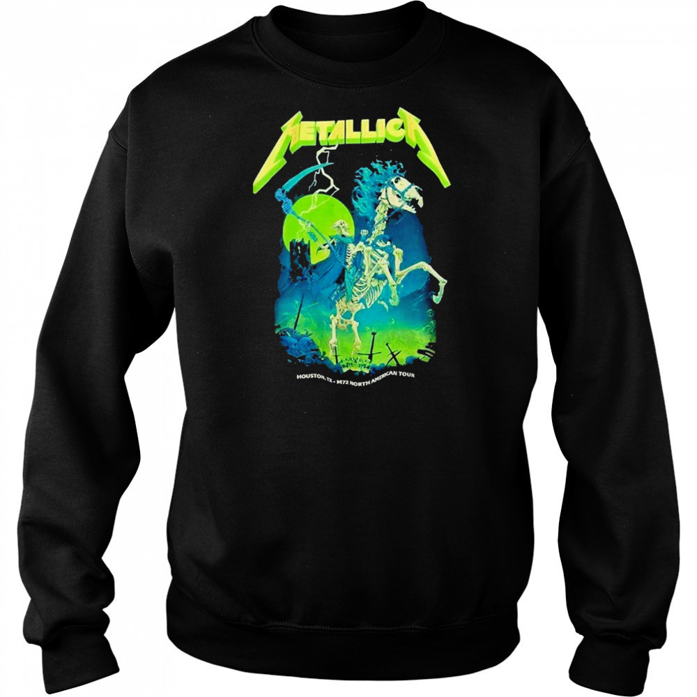 Metallica M72 Houston Exclusive Tee In Houston Texas At NRG Stadium On June 14 2025 shirt Hoodie