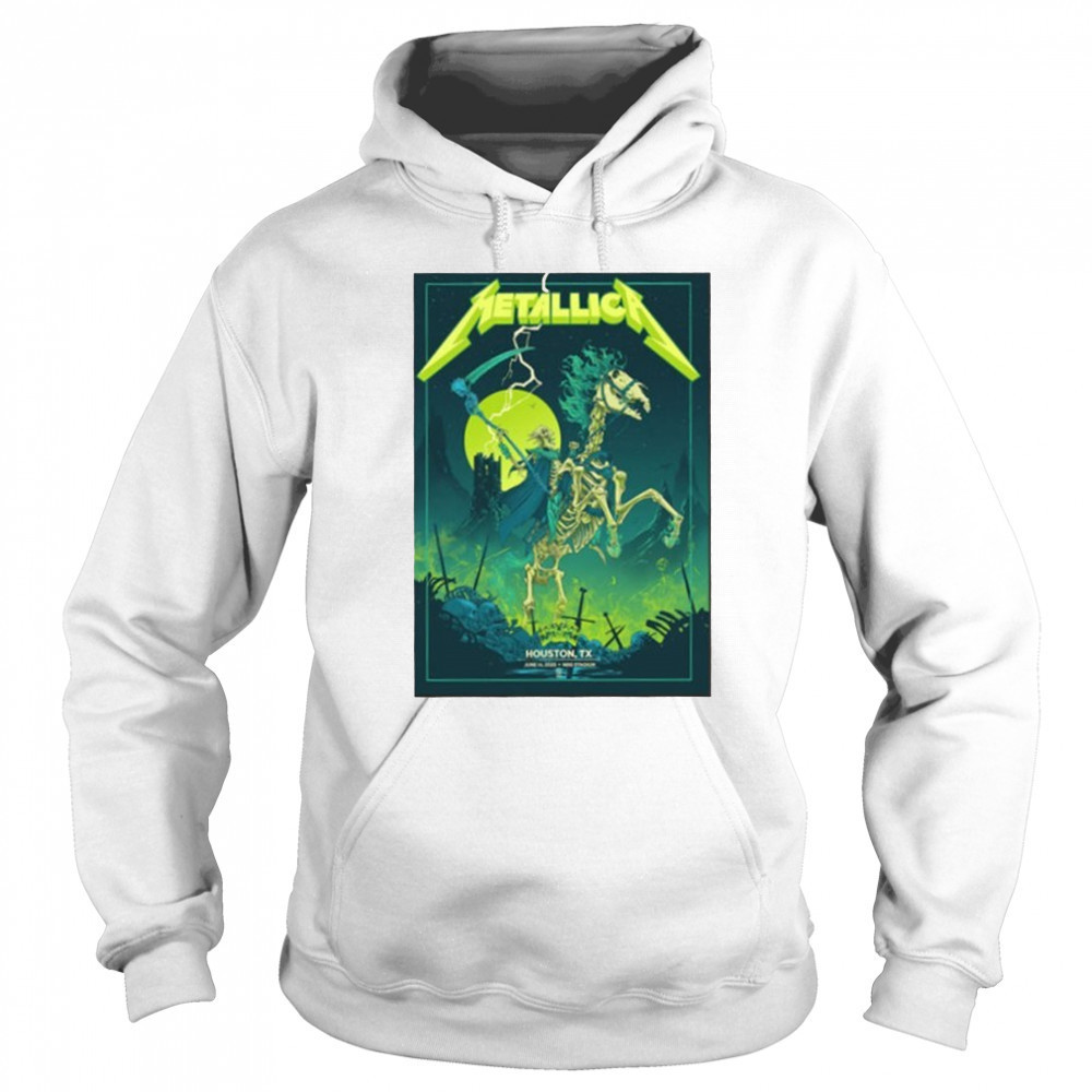 Metallica M72 Houston Poster Tonight At NRG Stadium On June 14 2025 In Houston Texas Poster shirt Sweatshirt