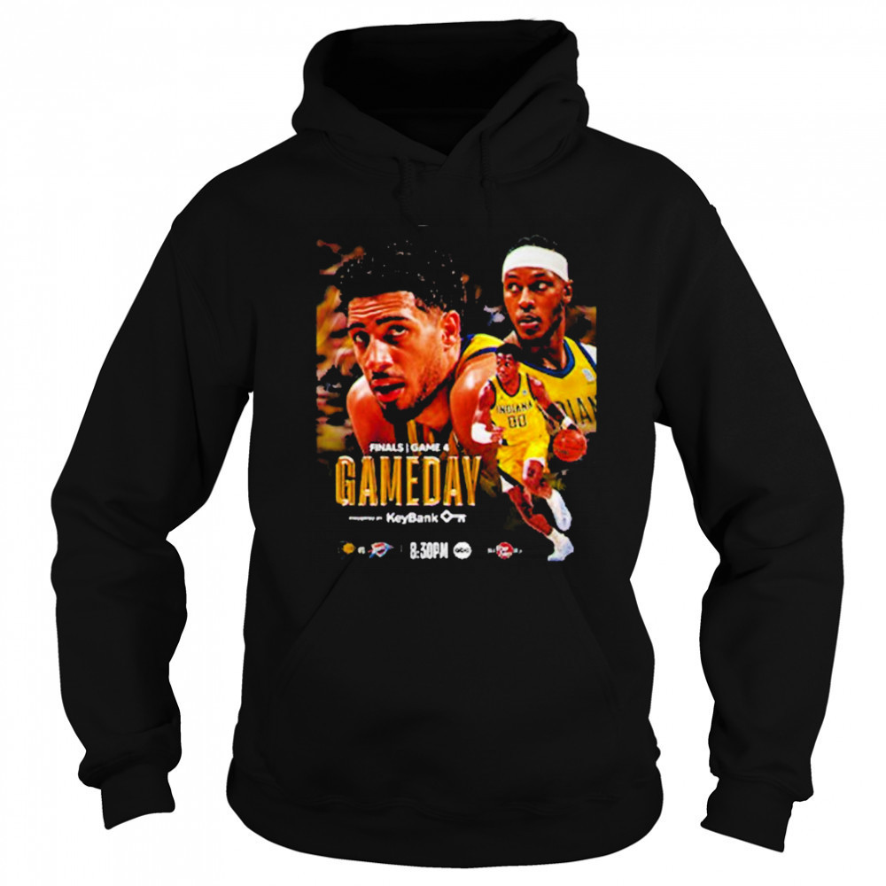 NBA Finals 2025 Playoff Indiana Pacers Vs OKC Thunder Poster Game 4 shirt Sweatshirt