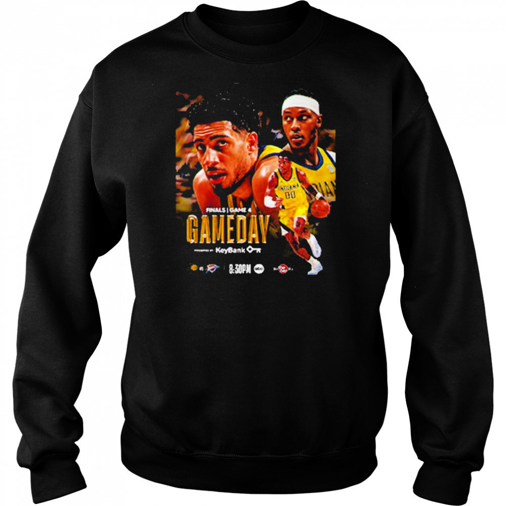 NBA Finals 2025 Playoff Indiana Pacers Vs OKC Thunder Poster Game 4 shirt Hoodie