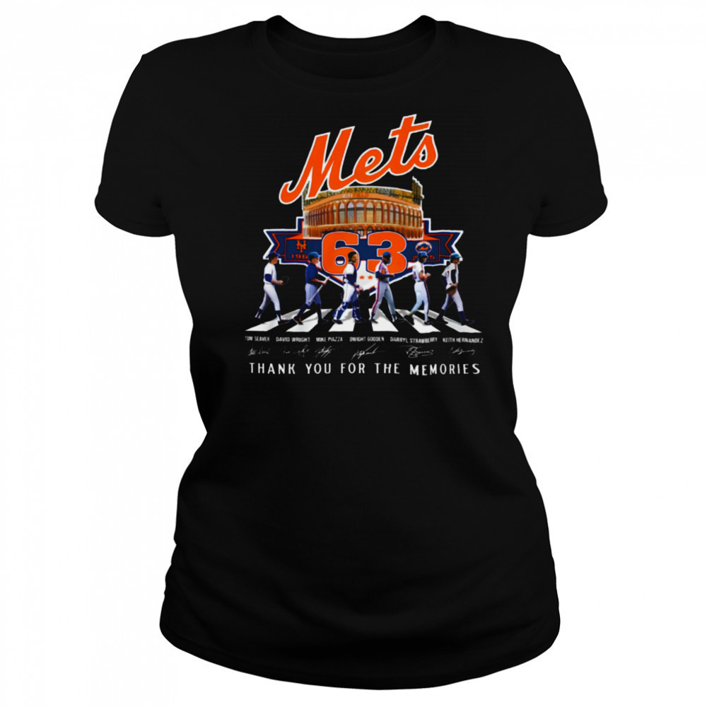 New York Mets 63rd Anniversary 1962 2025 Thank You For The Memories T Shirt Women's T-shirt