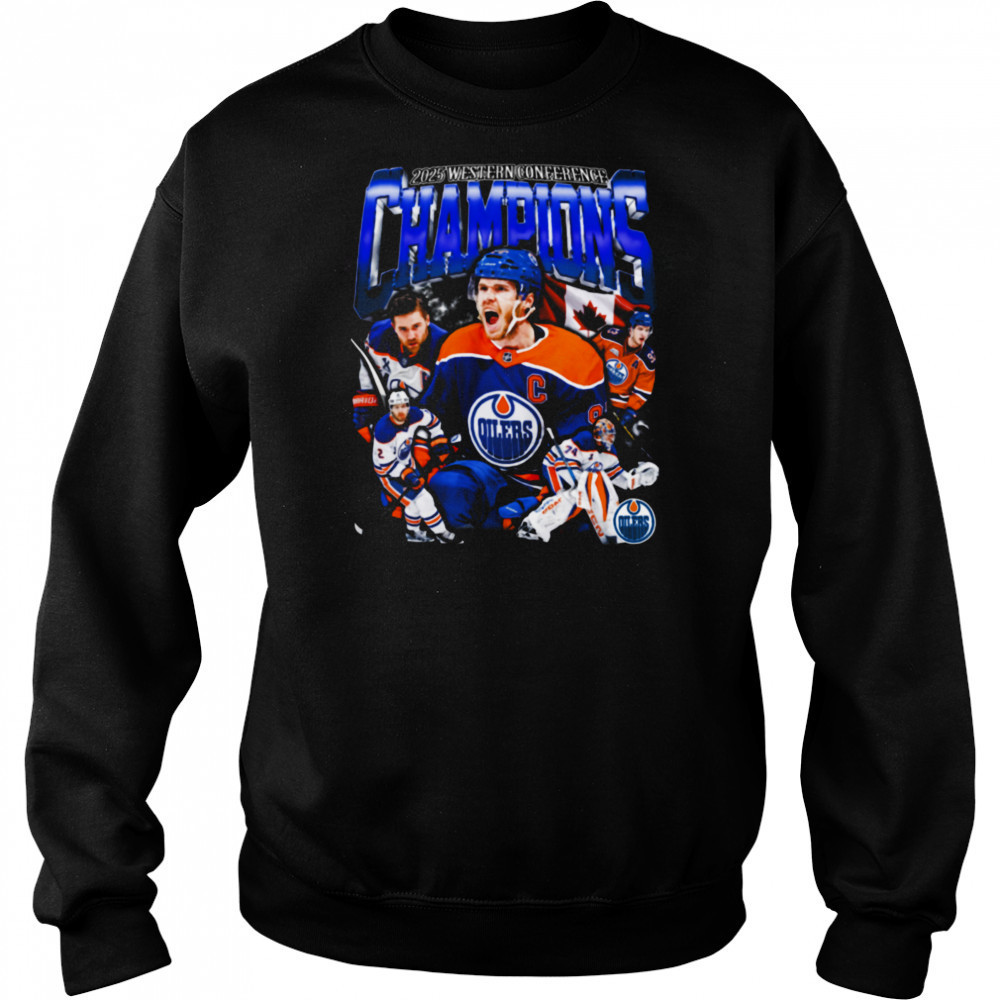 Oilers Wcf Champions T Shirt Hoodie