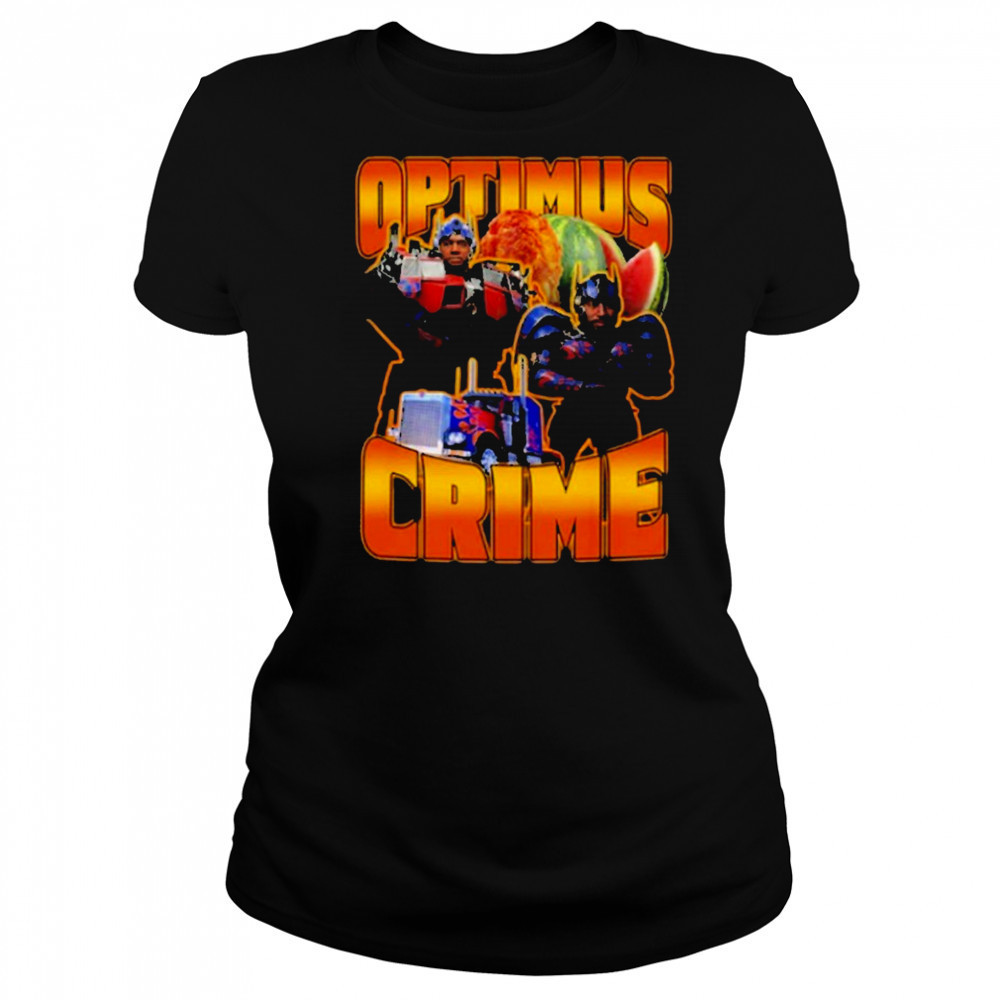 Optimus Prime Transformer Optimus Crime Melonwater T-shirt Women's T-shirt