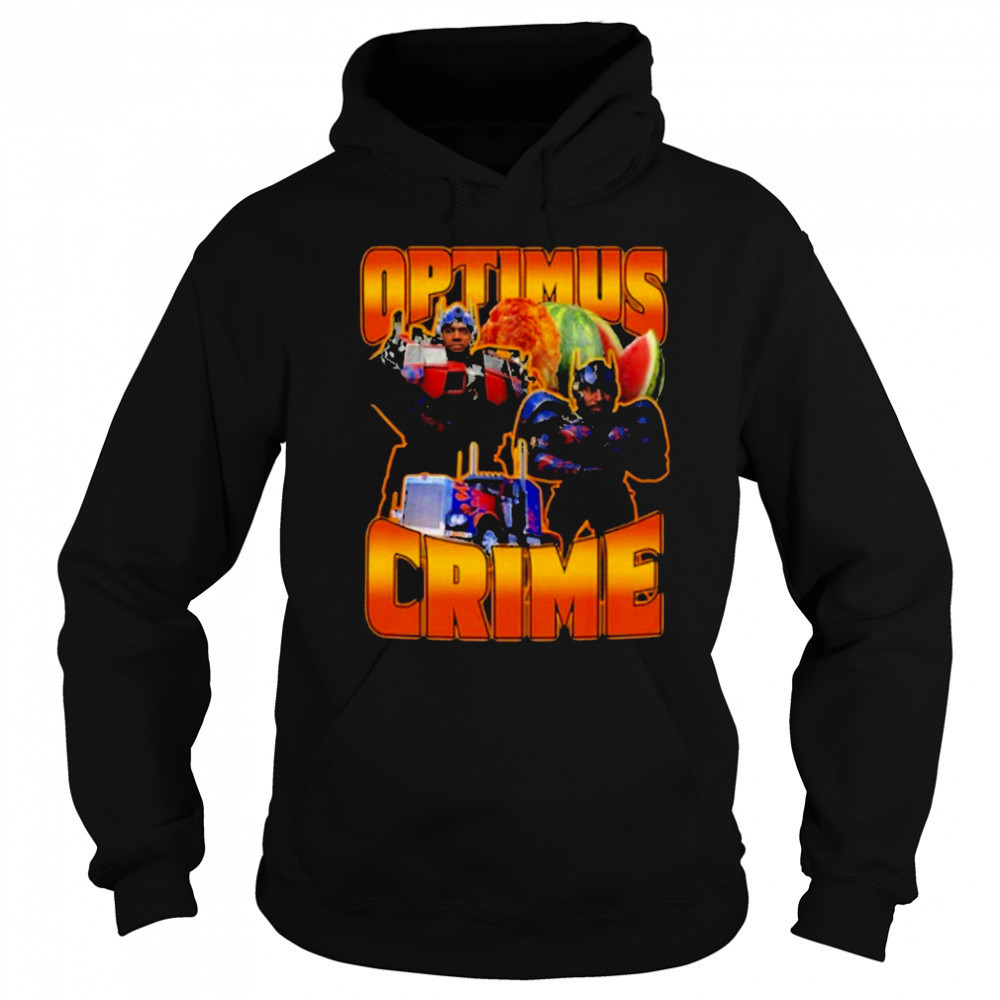 Optimus Prime Transformer Optimus Crime Melonwater T-shirt Sweatshirt