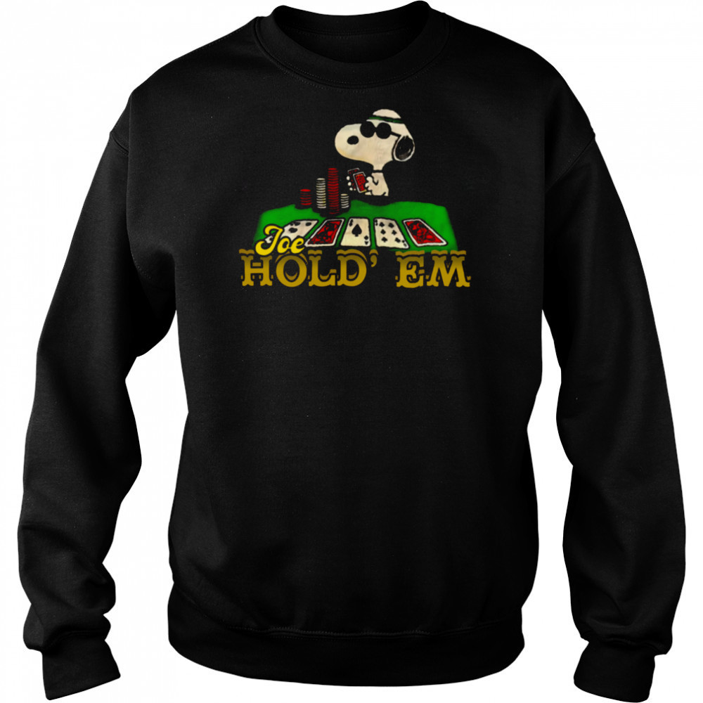 Peanuts Snoopy Poker Texas Hold Em T-shirt Hoodie