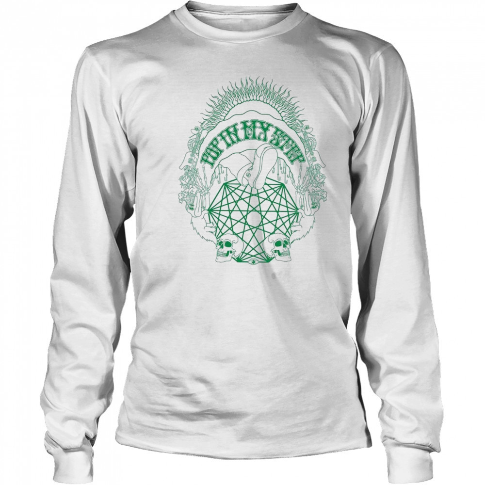 Pop In My Step Skulls T-shirt Long Sleeved