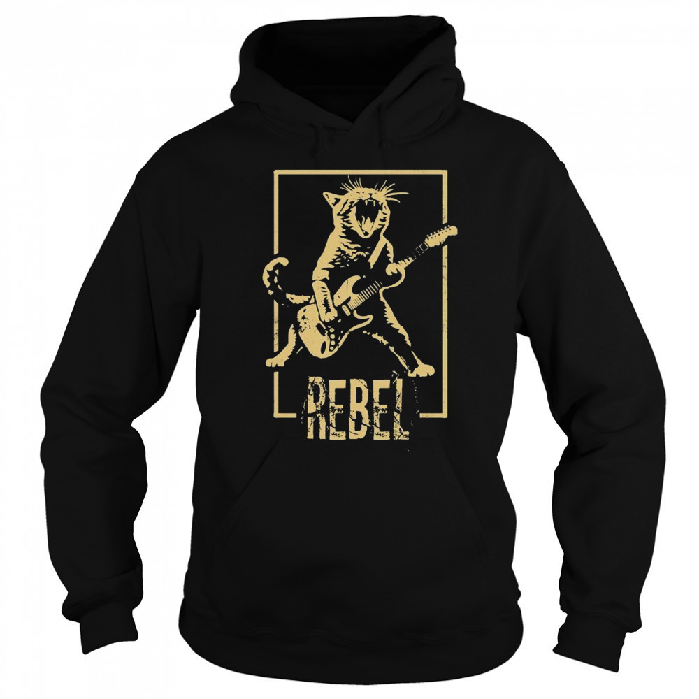 Rebel Kitty Cat T-shirt Sweatshirt