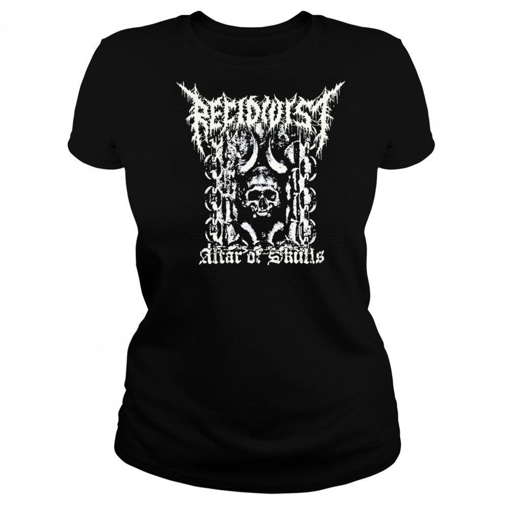 Recidivist Altar Of Skulls T-shirt Women's T-shirt