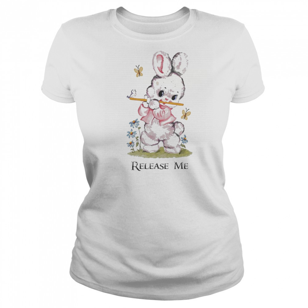 Release Me Cute Bunny T-shirt Women's T-shirt