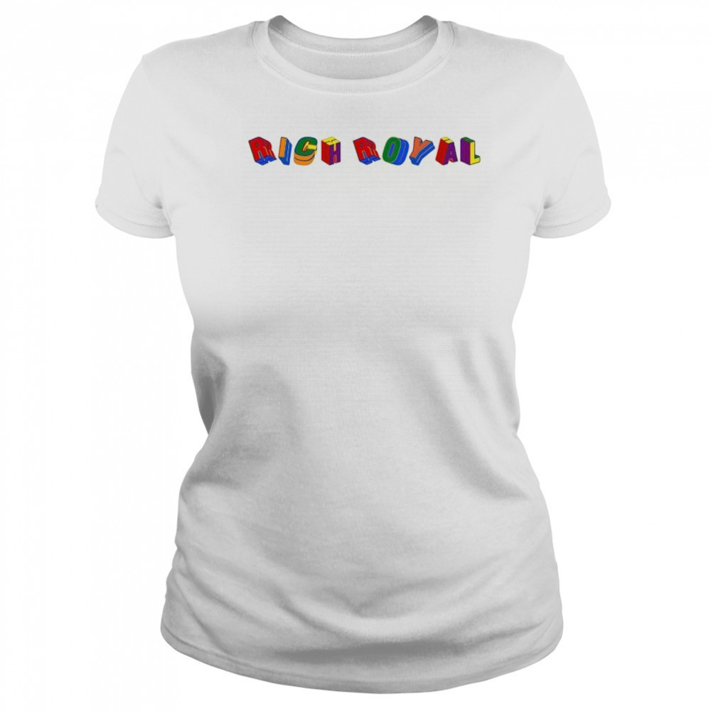 Rich Royal Colorful Cube T-shirt Women's T-shirt