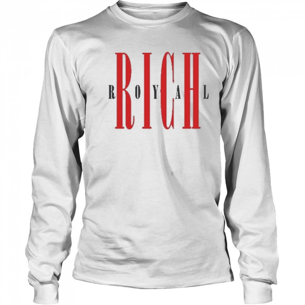 Rich Royal Logo T-shirt Long Sleeved
