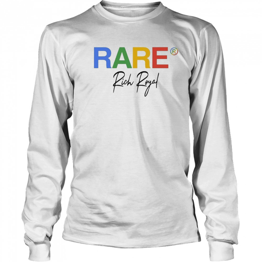 Rich Royal Rare Collab T-shirt Long Sleeved