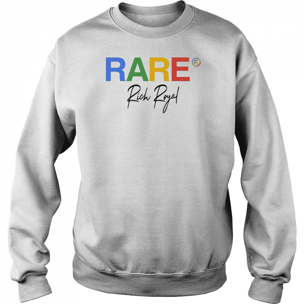 Rich Royal Rare Collab T-shirt Hoodie