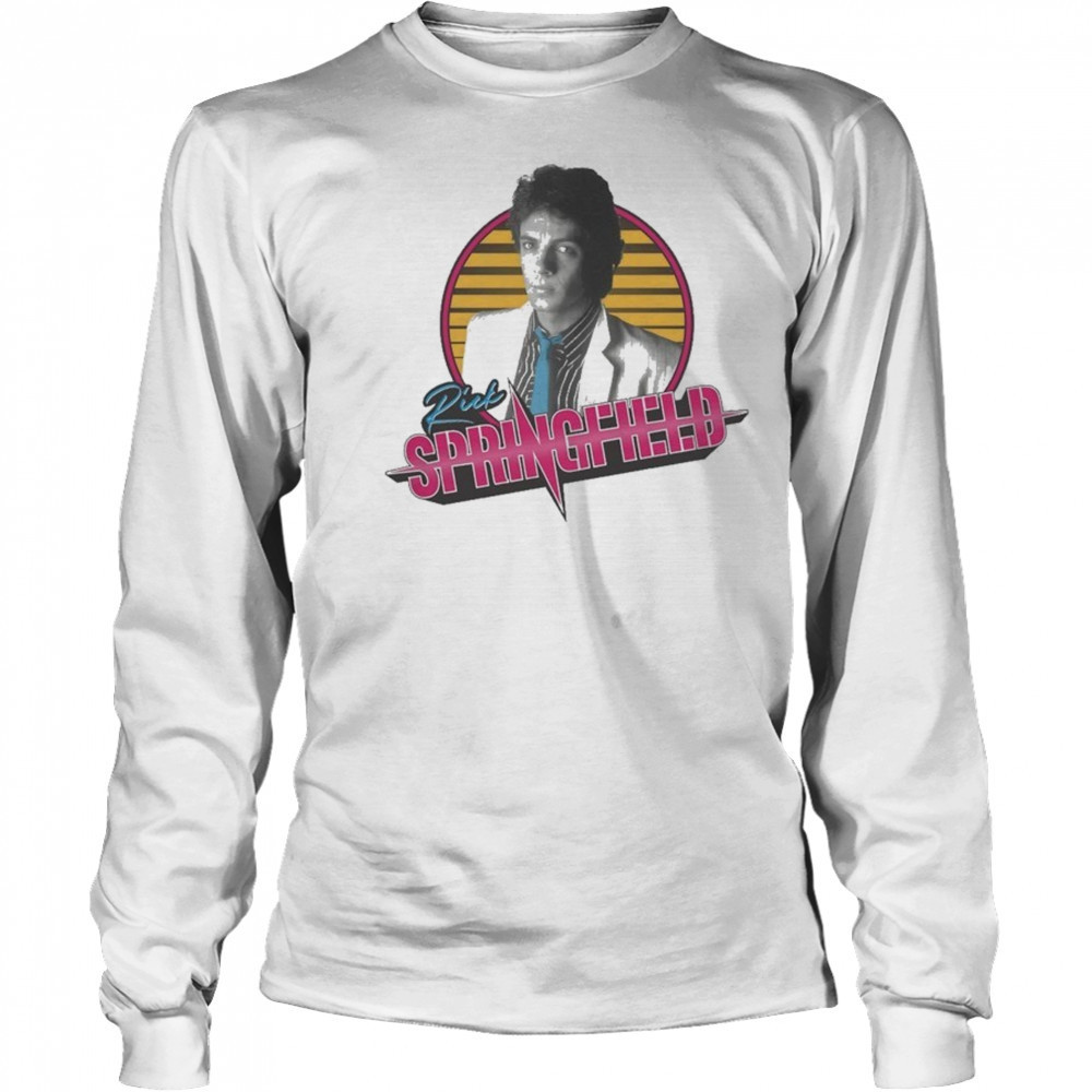 Rick Springfield Don’t Talk To Strangers World Tour 1982 T-shirt Long Sleeved