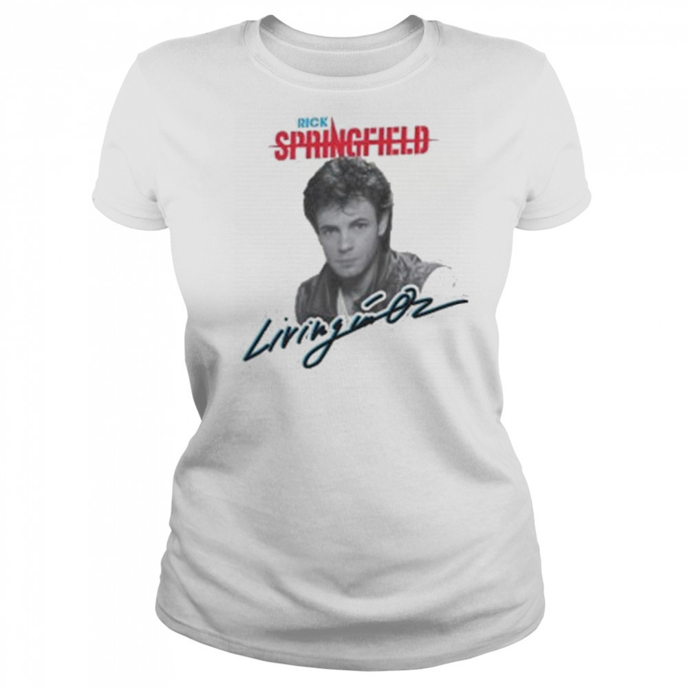 Rick Springfield Living In Oz T-shirt Women's T-shirt