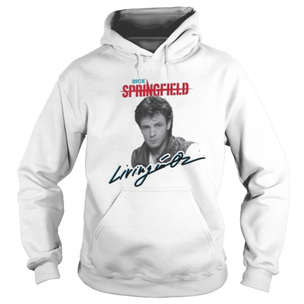 Rick Springfield Living In Oz T-shirt Sweatshirt