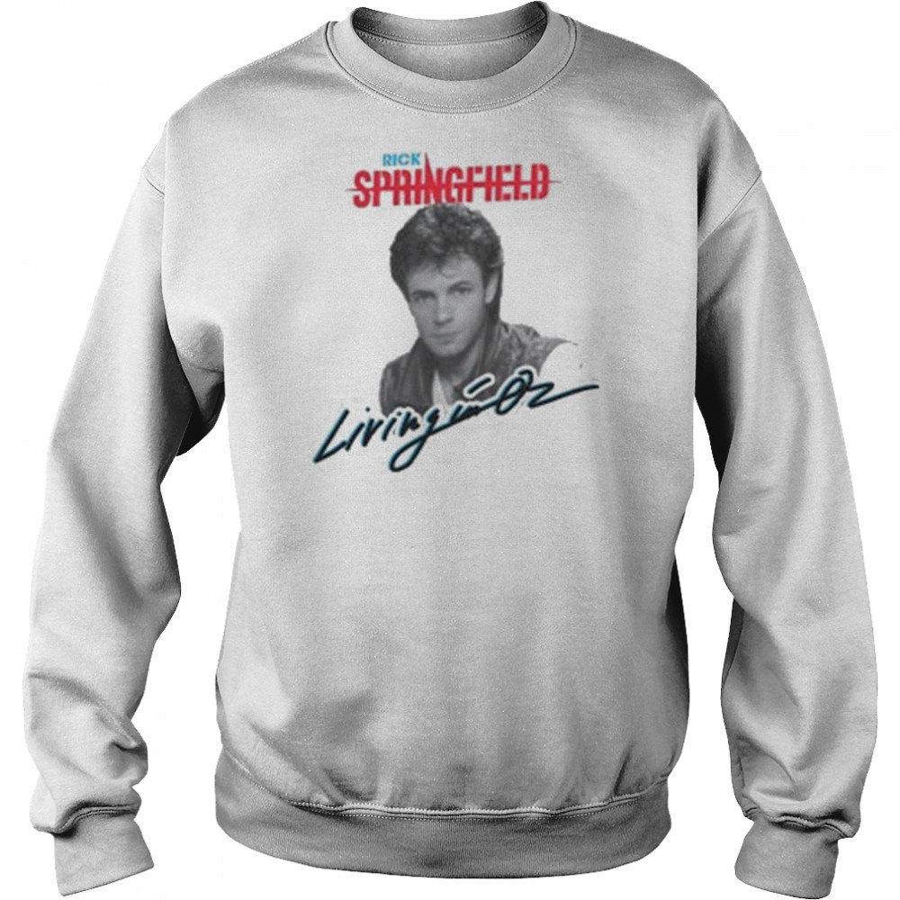 Rick Springfield Living In Oz T-shirt Hoodie