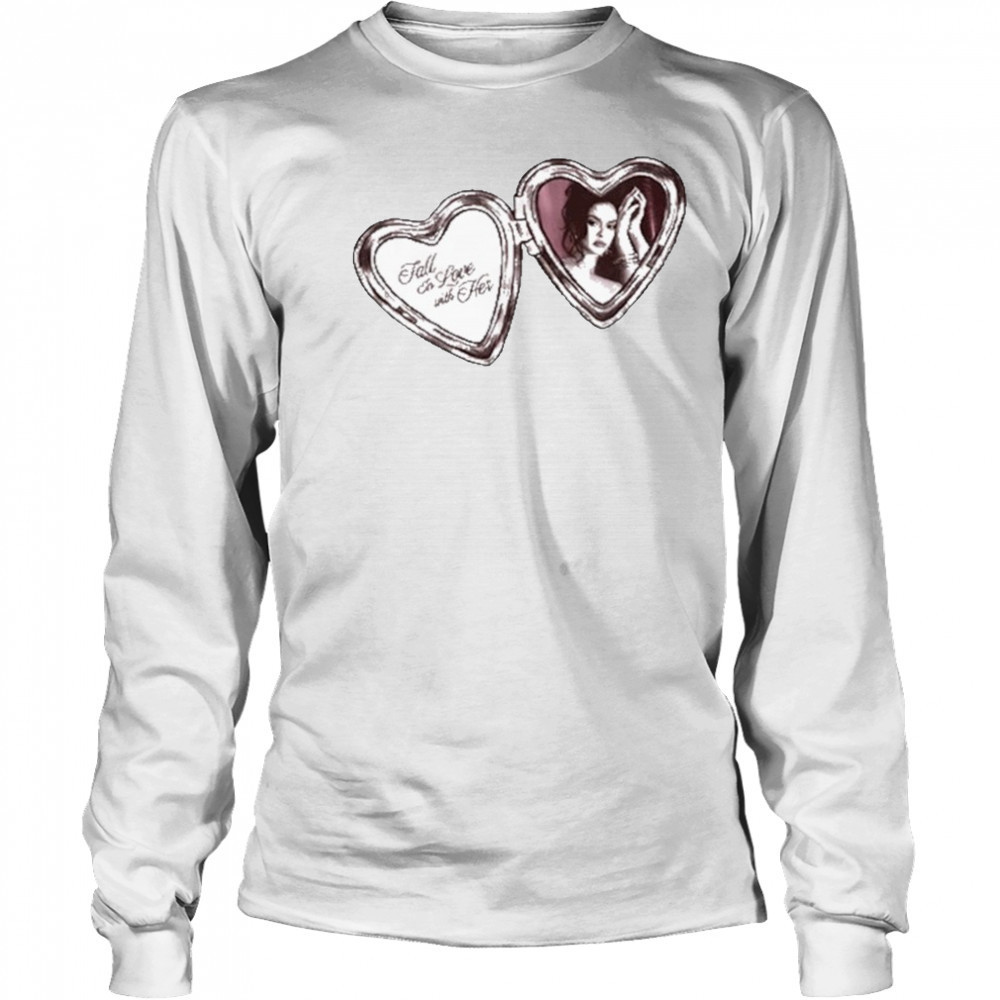 Sabrina Claudio Fall In Love With Her Locket shirt Long Sleeved
