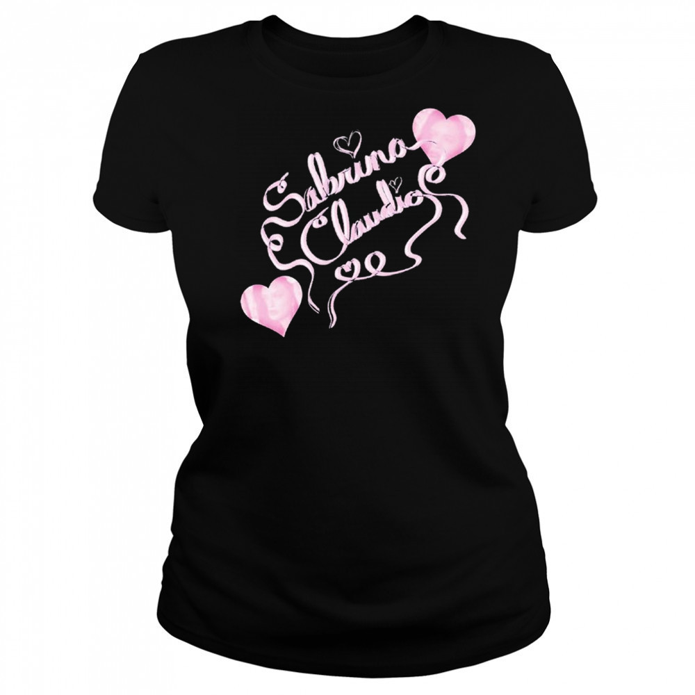 Sabrina Claudio Hearts T-shirt Women's T-shirt