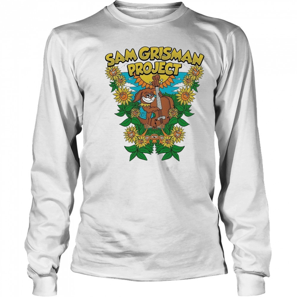 Sam Grisman Project Guitar T-shirt Long Sleeved