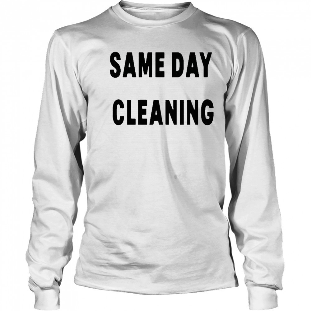 Sammy Virji Same Day Cleaning T-shirt Long Sleeved