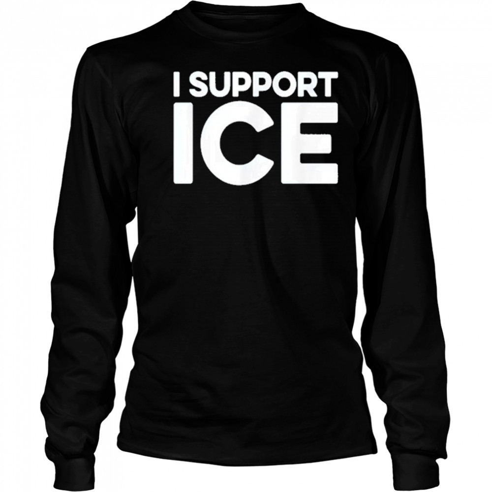 Scott Presler Wearing Support Ice Shirt Long Sleeved