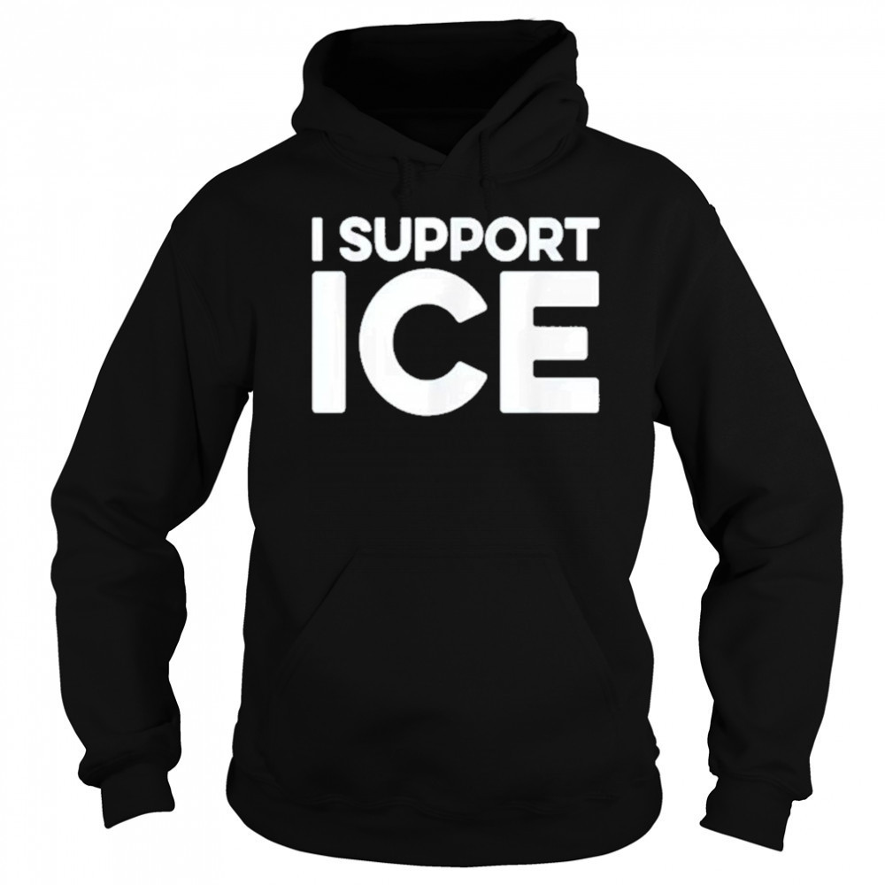 Scott Presler Wearing Support Ice Shirt Sweatshirt