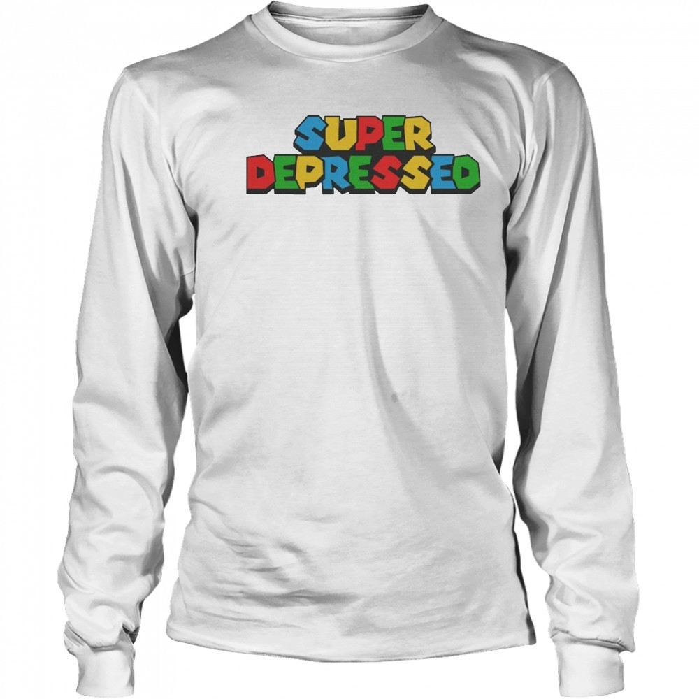 Super Depressed T-Shirt Long Sleeved