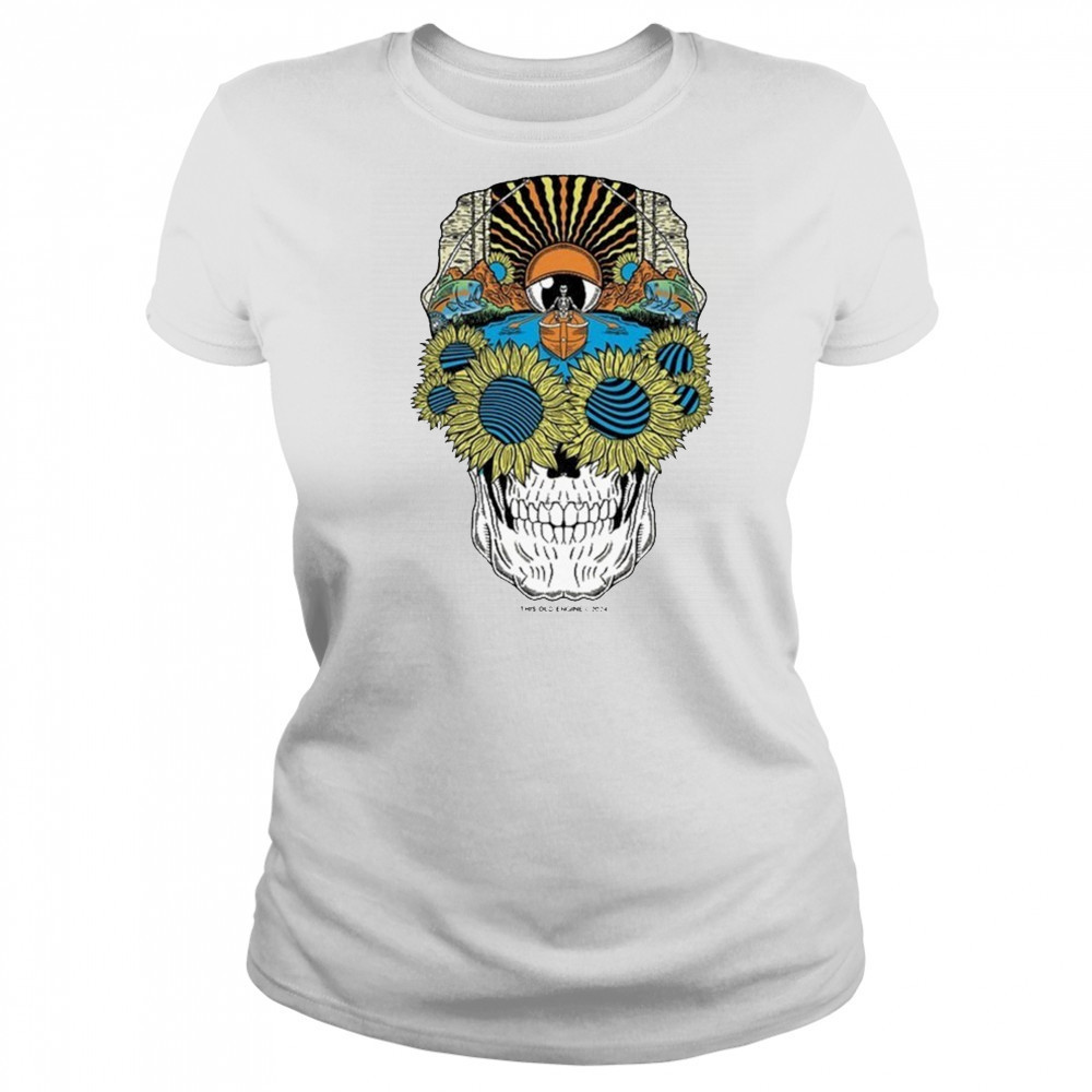 The Old Engine Skull Skeleton T-shirt Women's T-shirt