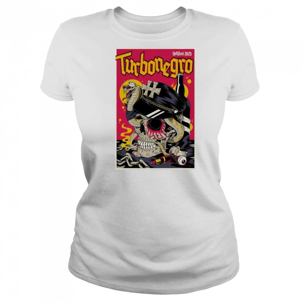Turbonegro Hellfest 2025 Poster shirt Women's T-shirt