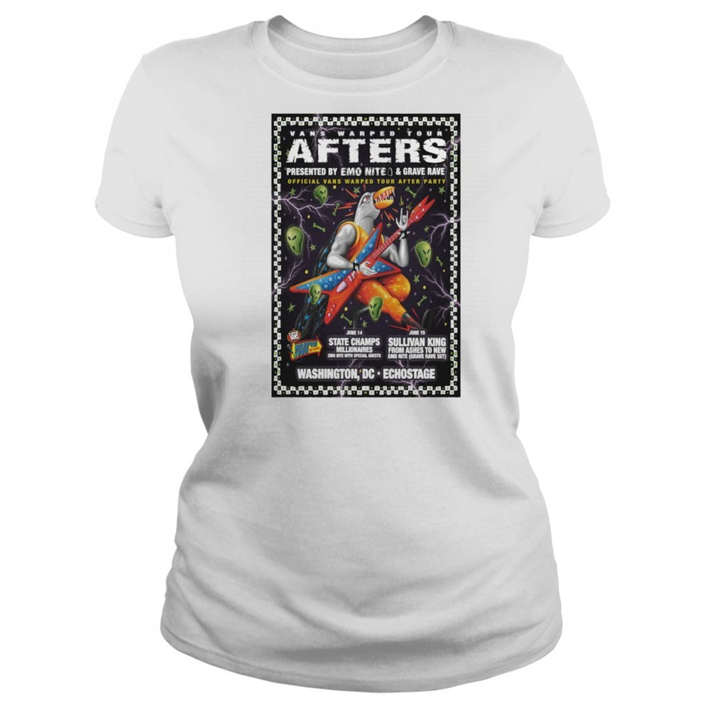 Vans Warped Tour Washington Echostage 14 06 2025 Poster shirt Women's T-shirt
