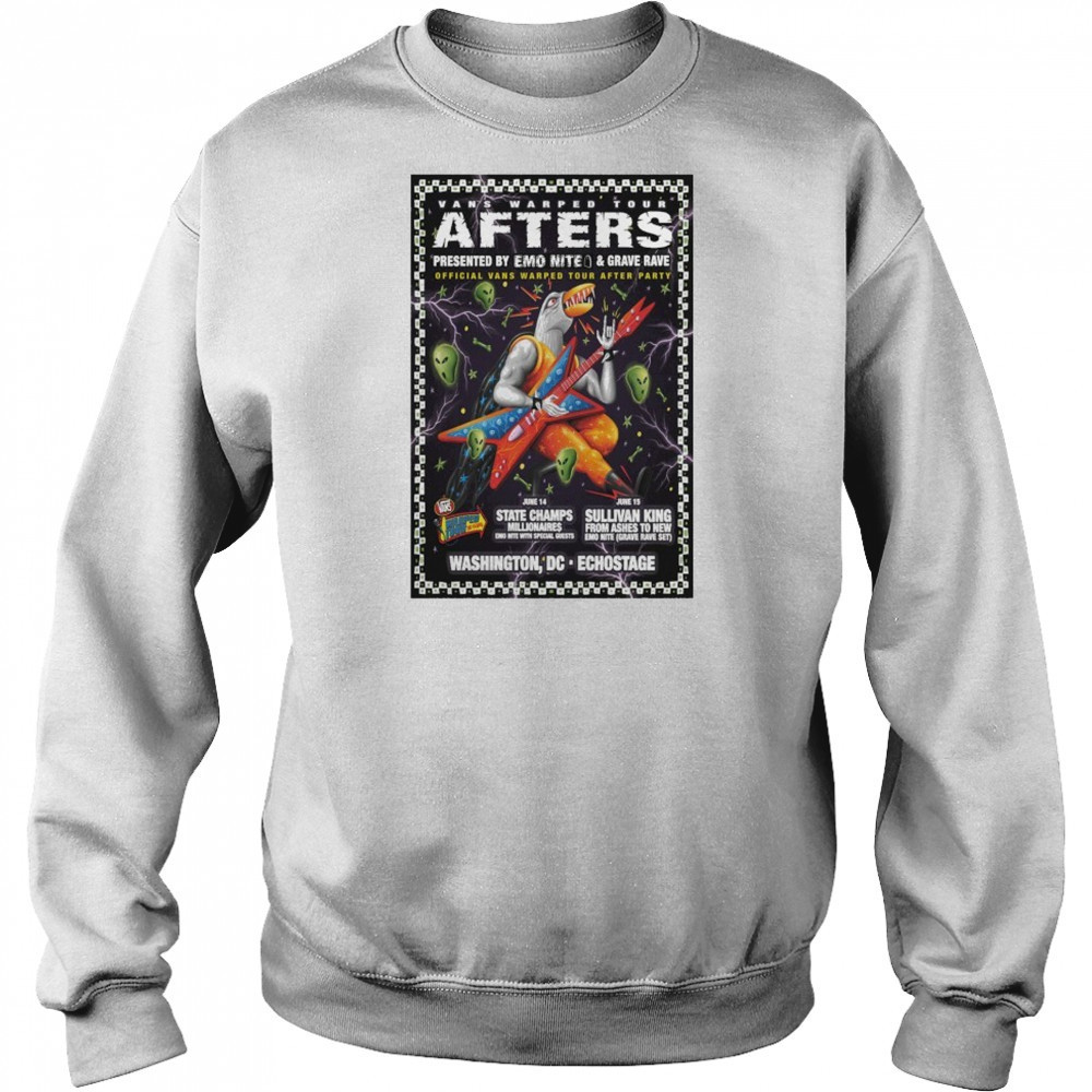Vans Warped Tour Washington Echostage 14 06 2025 Poster shirt Hoodie