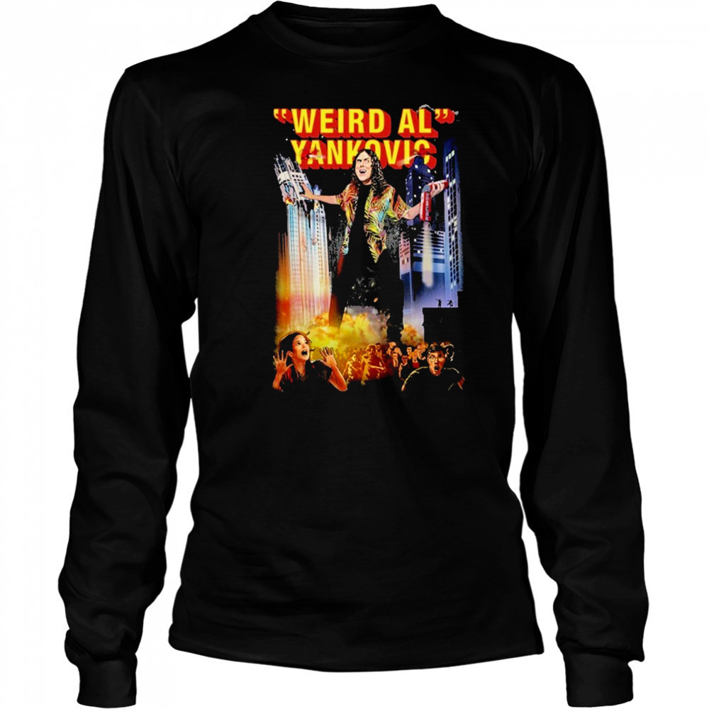 Weird Al Yankovic Bigger And Weirder T-shirt Long Sleeved