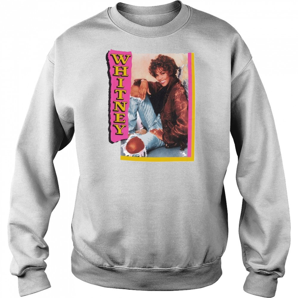 Whitney Houston Bold T-shirt Hoodie