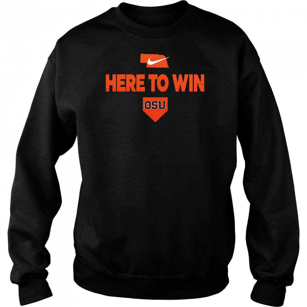 2025 Here To Win Oregon State Baseball shirt Hoodie