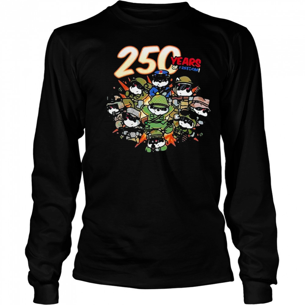 250 Years Of Freedom T-Shirt Long Sleeved
