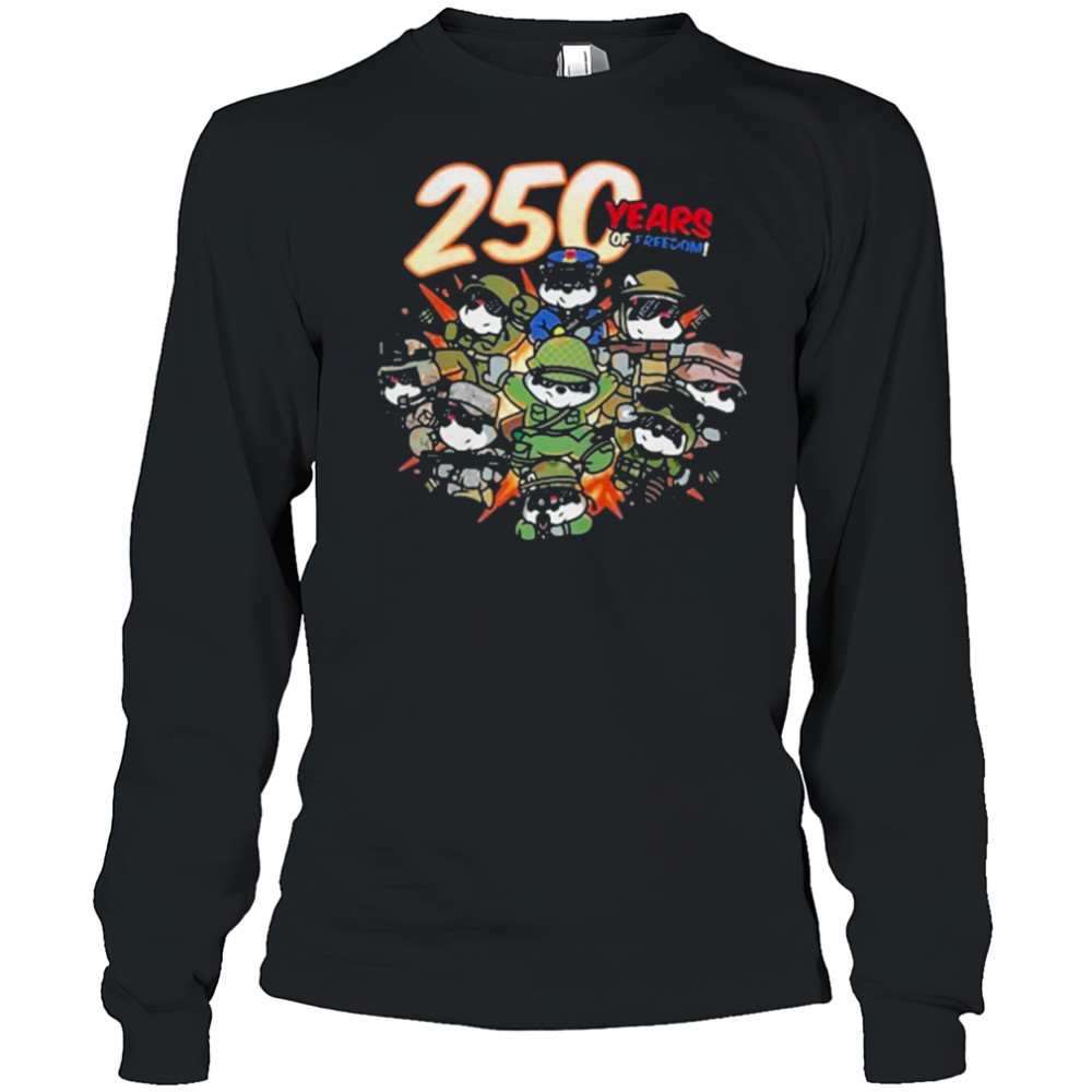250 Years Of Freedom T-Shirt Long Sleeved