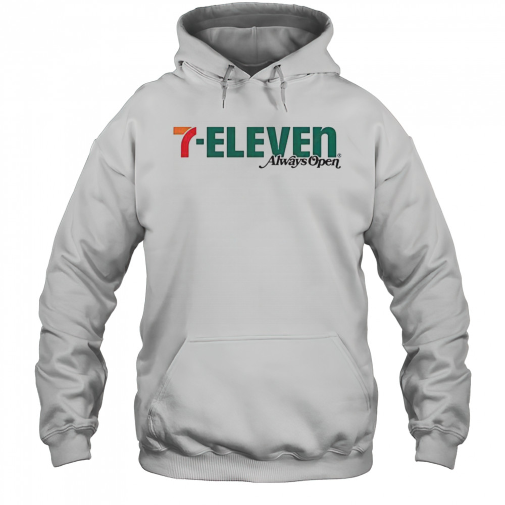 7 Eleven Always Open Logo T-Shirt Hoodie