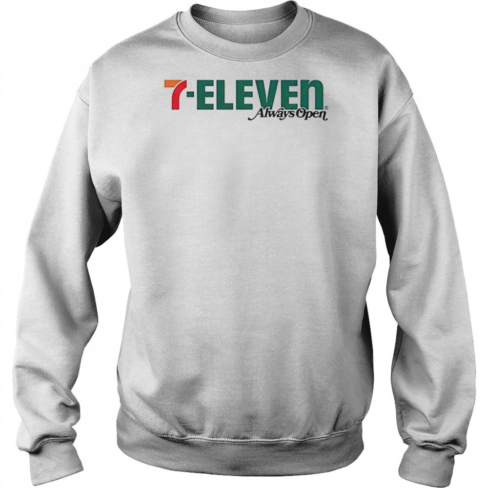 7 Eleven Always Open Logo T-Shirt Hoodie