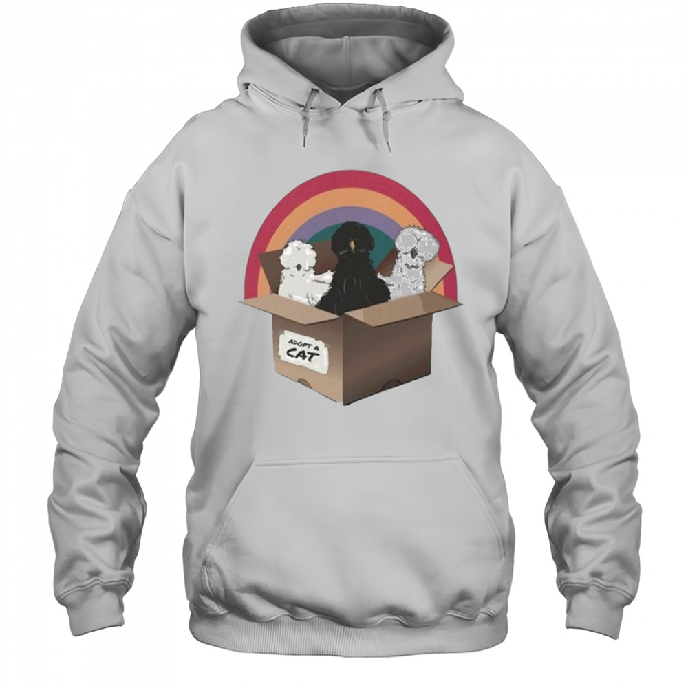 Adopt A Cat T-shirt Hoodie
