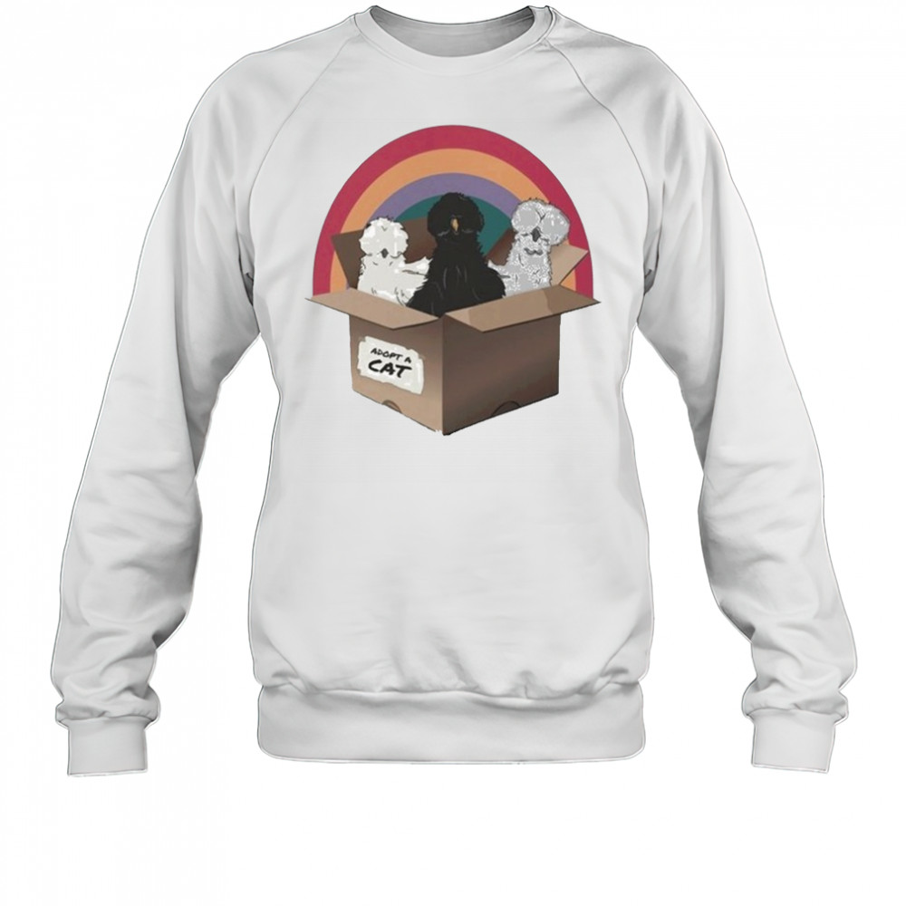 Adopt A Cat T-shirt Sweatshirt