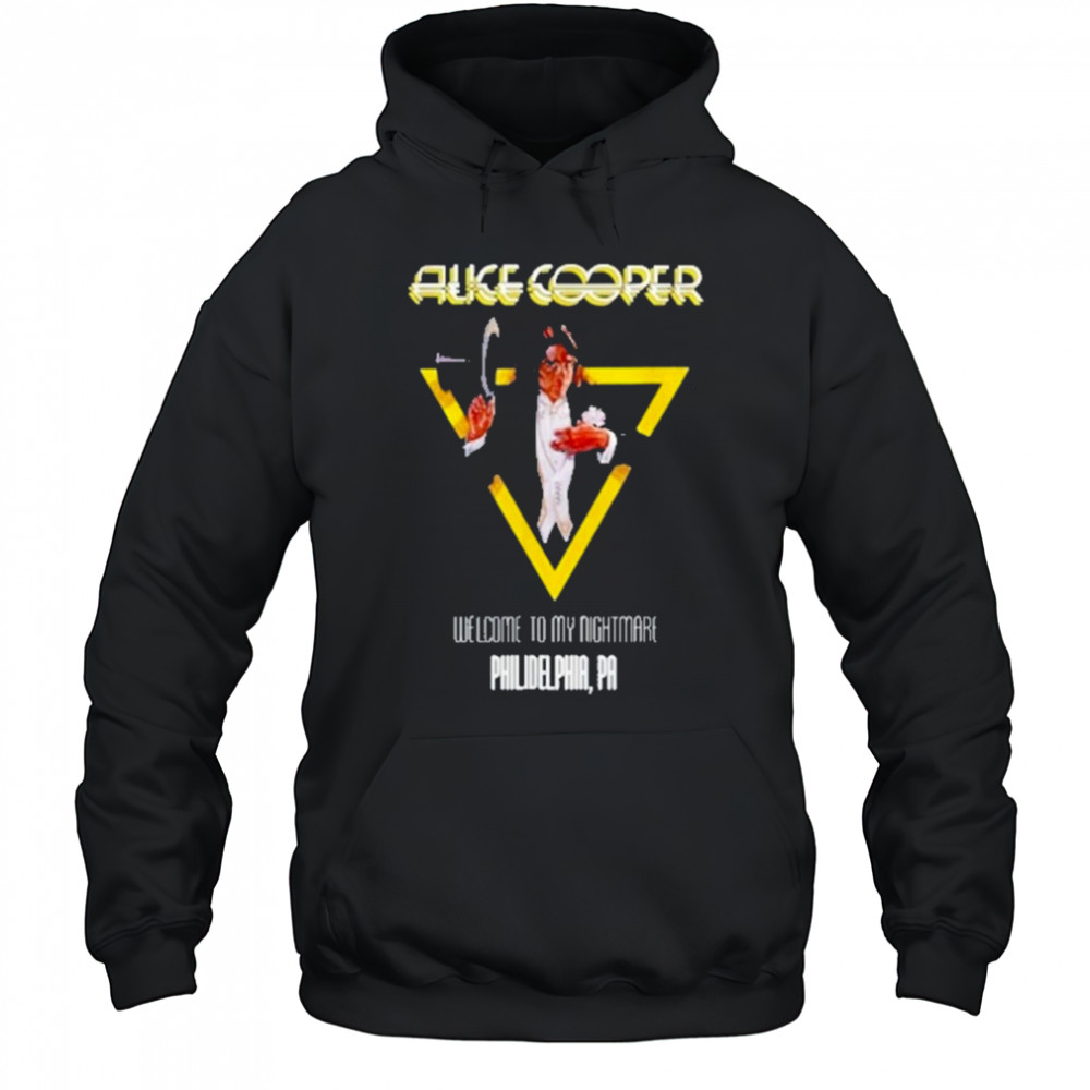 Alice Cooper World Tour 2025 Philadelphia Shirt Hoodie