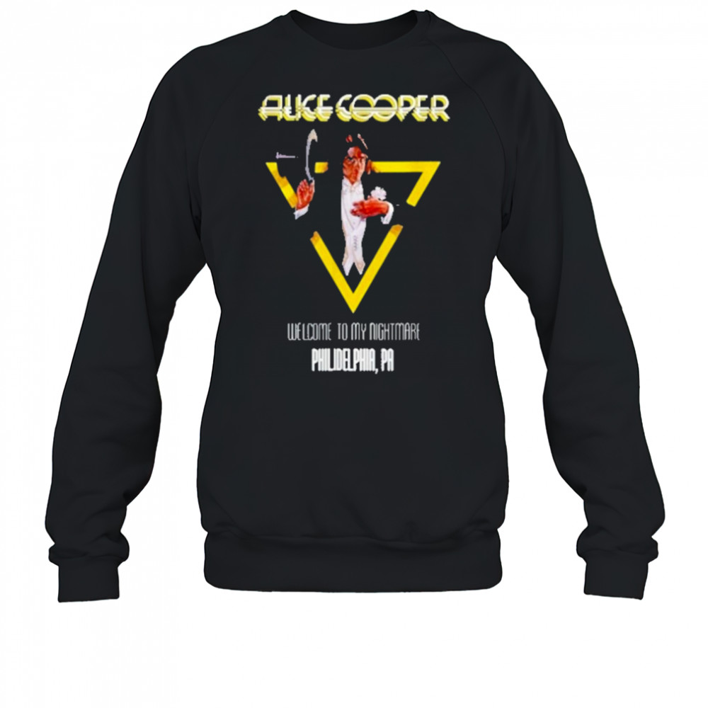 Alice Cooper World Tour 2025 Philadelphia Shirt Sweatshirt