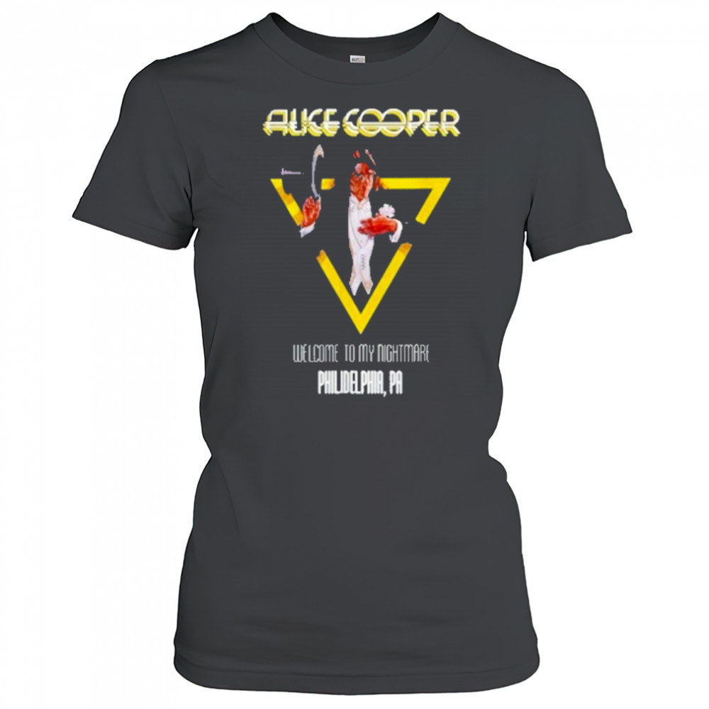 Alice Cooper World Tour 2025 Philadelphia Shirt Women's T-shirt