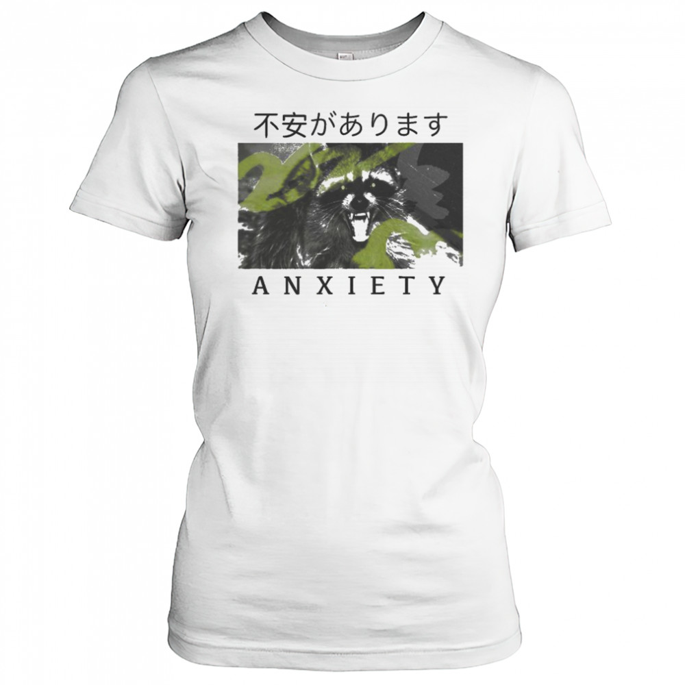 Anxiety Raccoon T-shirt Women's T-shirt