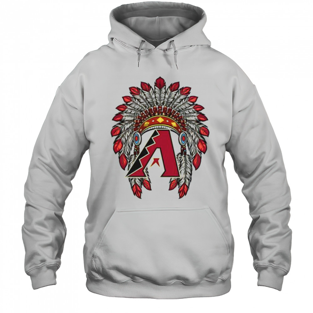 Arizona Diamondbacks Native American Logo T-Shirt Hoodie