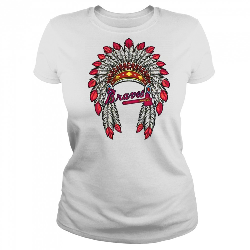 Atlanta Braves Native American Logo T-Shirt Women's T-shirt