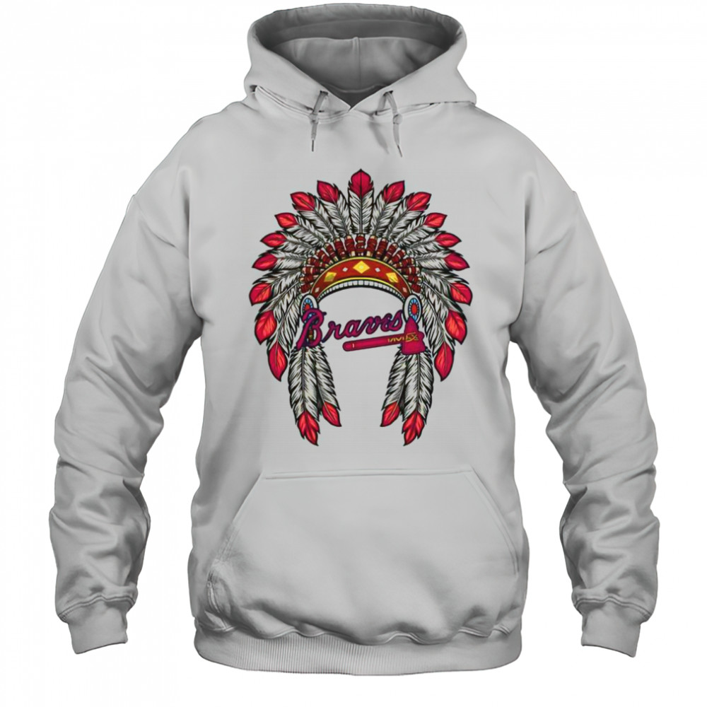 Atlanta Braves Native American Logo T-Shirt Hoodie