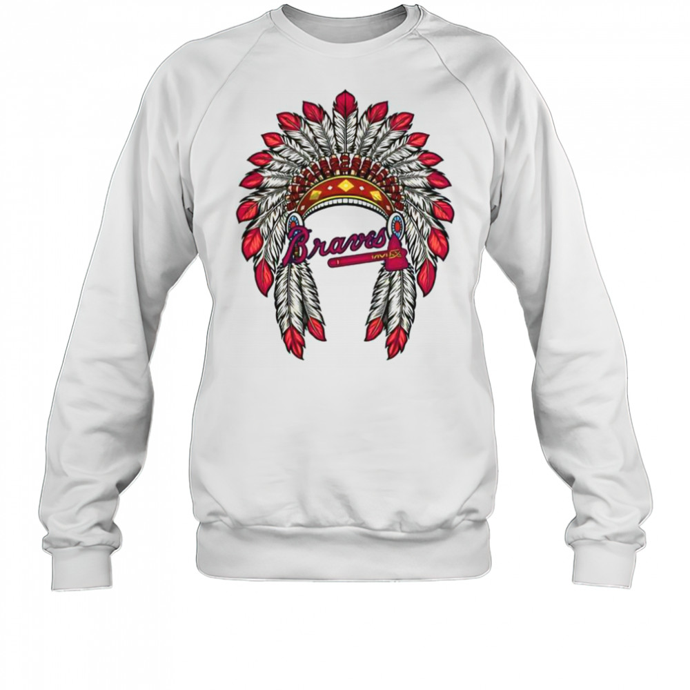 Atlanta Braves Native American Logo T-Shirt Sweatshirt